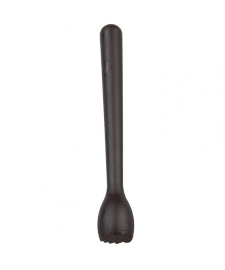 Cóctel Muddler PEQUEÑO, 22cm NEGRO [MEZCLAR] Machacador Plástico