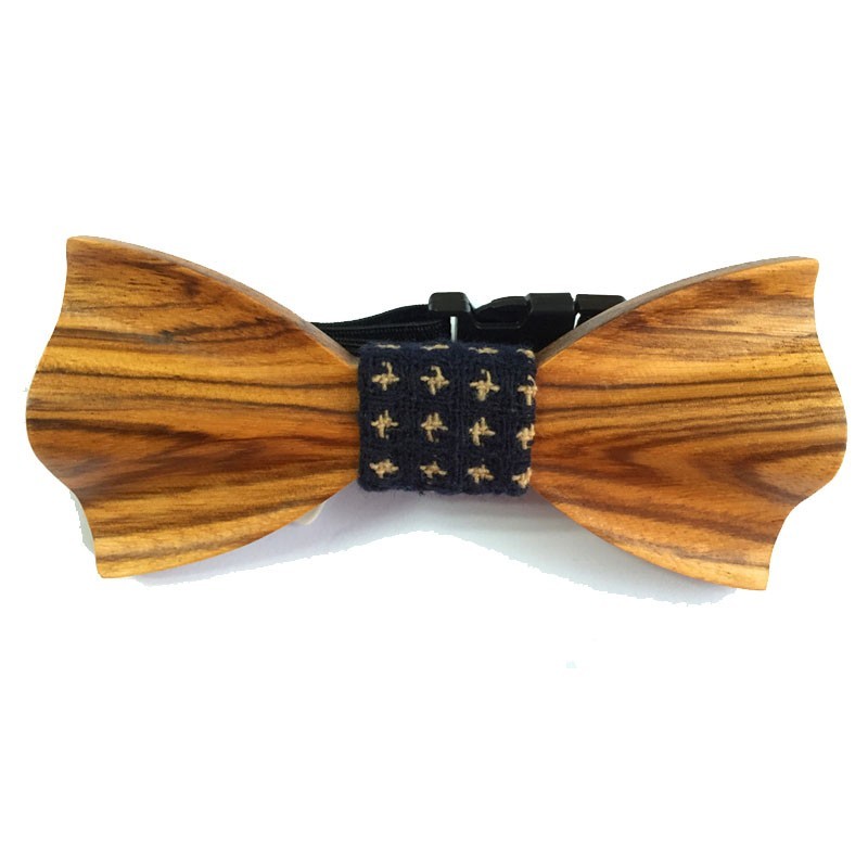 Wood Bow Tie - 3D