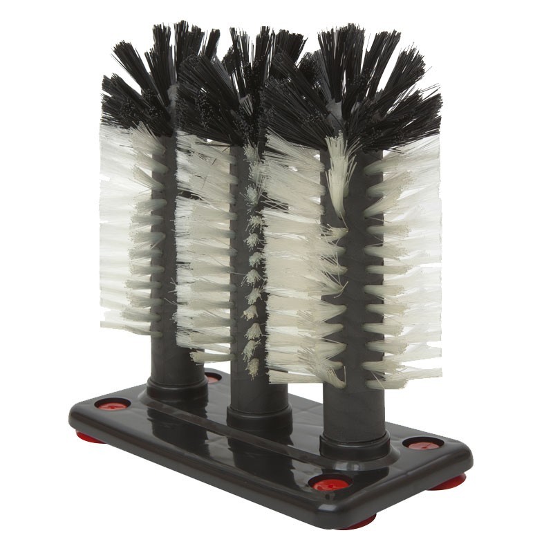 Glass WASHER with 3 Brushes - SPOOL BOY