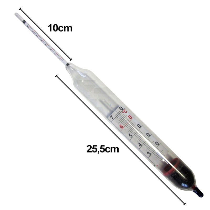Coffee Hydrometer with Thermometer – Extraction Control Tool
