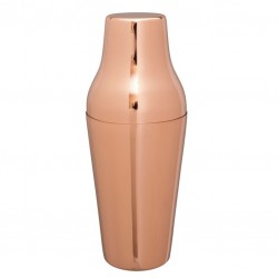 French Shaker VINTAGE COPPER plated [MEZCLAR] 700ml