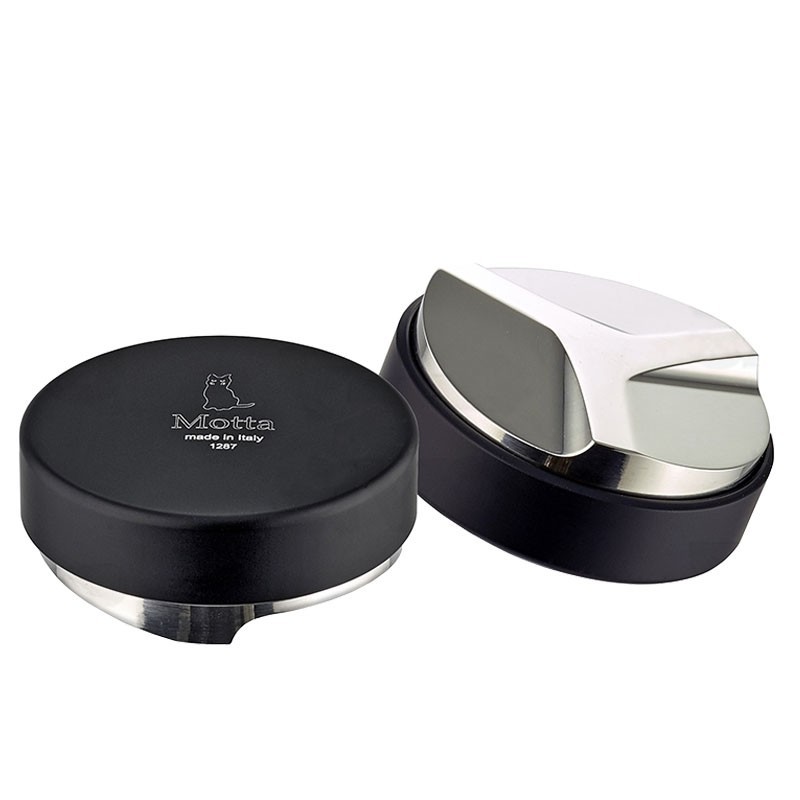 Tamper / Distribuidor Ø 58 MACARON [MOTTA] Negro, Metal