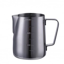 GREY 600ml Milk Jug with SCALE [BARISTA LINE] Pitcher