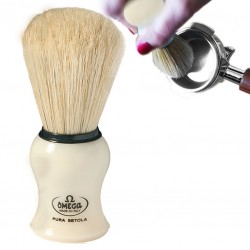 Cepillo de Limpieza (Pelo Natural) para Portafiltro de Café [OMEGA]