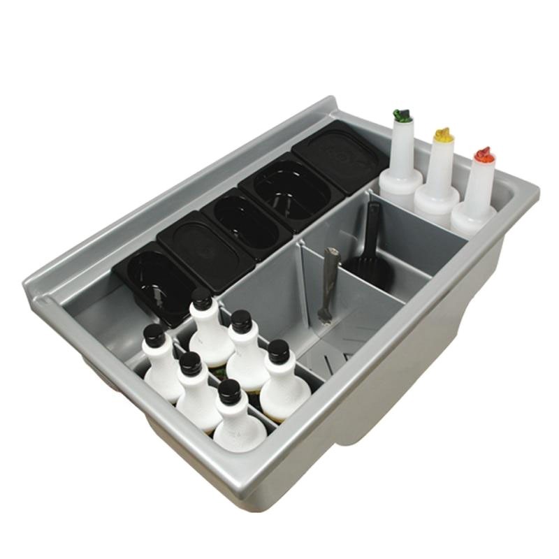 INSULATED Bar Station [THE BARS] Food Grade grey POLYCARBONATE