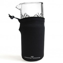 NEOPRENE Protective Sleeve [Cocktail KINGDOM] for Stirring/Mixing Glass