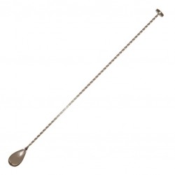 Cucharilla TEARDROP 40cm con MUDDLER [COCKTAIL KINGDOM] BarSpoon