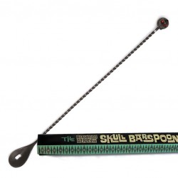BarSpoon TIKI 33cm GunMETAL BLACK with SKULL [Cocktail KINGDOM]