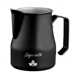 BLACK 500ml "SOYA MILK" Milk Jug [MOTTA] Barista Pitcher