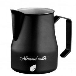 BLACK 500ml "ALMOND MILK" Milk Jug [MOTTA] Barista Pitcher