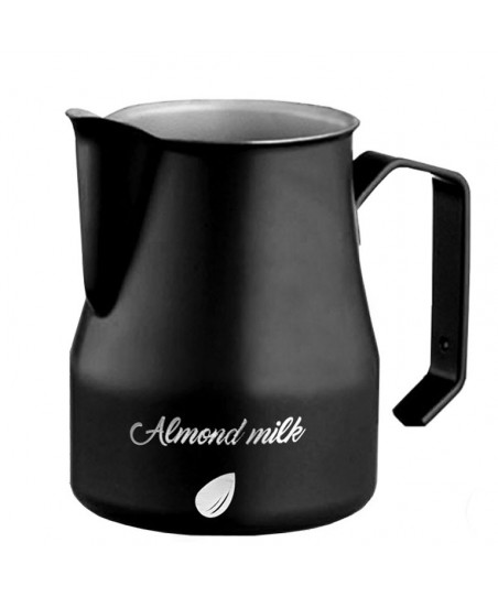 BLACK 500ml "ALMOND MILK" Milk Jug [MOTTA] Barista Pitcher