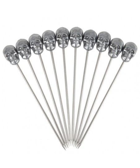 Scobitori METAL cu, Craniu - ZINC, 10buc /set