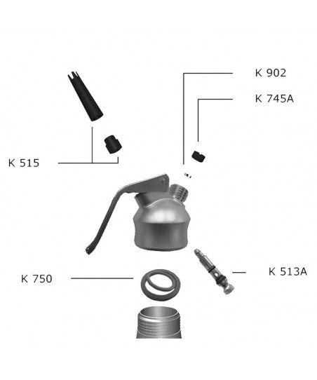 Replacement Parts [KAYSER] SPARE HEAD for Whipped Cream Siphon
