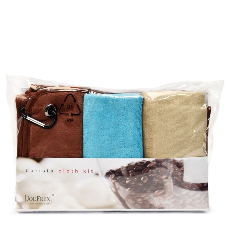 Barista Cloth Microfiber Kit [JoeFrex] Set of 4pcs