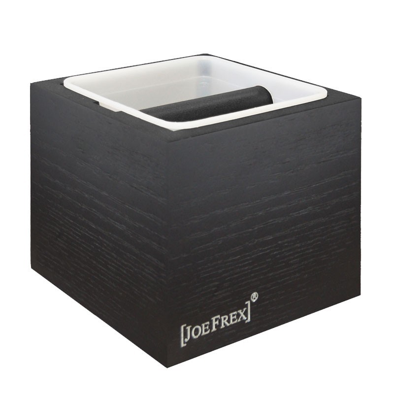 Caja de Golpe de Café HOME (Negro) [JoeFrex] Knock Box de Madera & Plástico