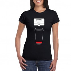 Tricou - LOW BATTERY Design (Femei)