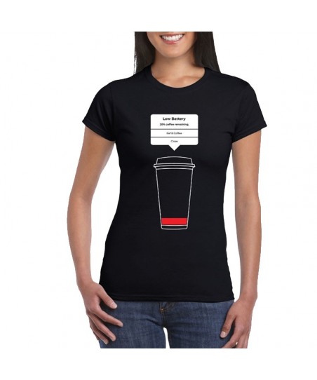 T-Shirt - LOW BATTERY Design (Female)