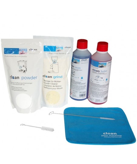 Kit de Limpieza para Cafetera Espresso CLEAN BOX [JoeFrex] Set Profesional de Mantenimiento