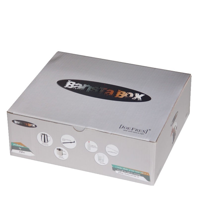 BARISTA BOX Kit de Inicio [JoeFrex] Set de Regalo con Accesorios para Café