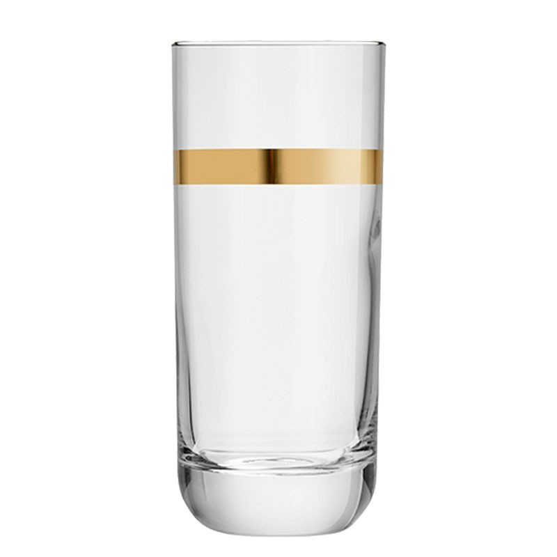 ENVY with GOLD RING Beverage glass [LIBBEY] 355ml
