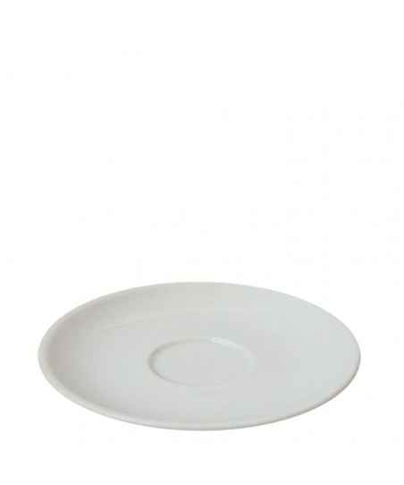 WHITE Saucer for ESPRESSO Cup [BARISTA LINE] Porcelain