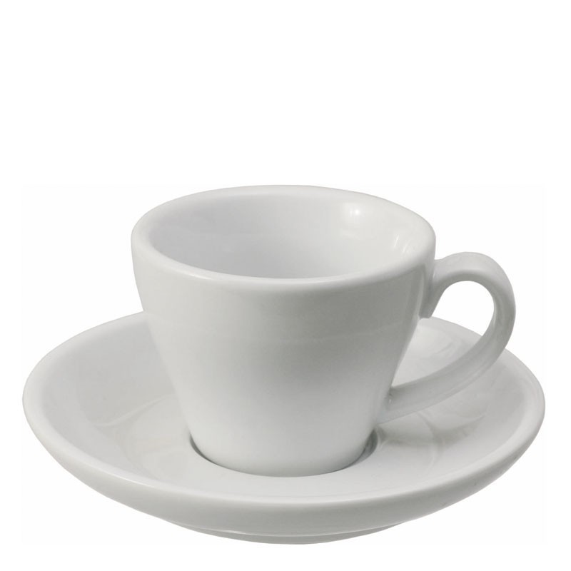 Juego BLANCO de CAPUCHINO [BARISTA LINE] Porcelana