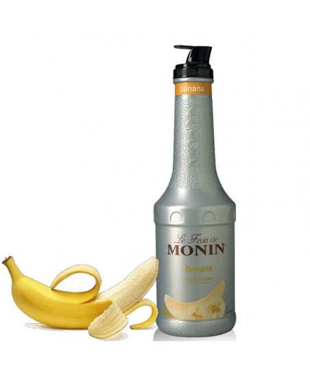 Puré PLATANO / BANANA [MONIN] Pulpa de Frutas 1L