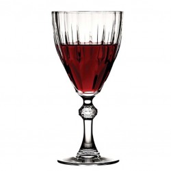 DIAMOND Wine / Water glass [PASABAHCE] 245ml