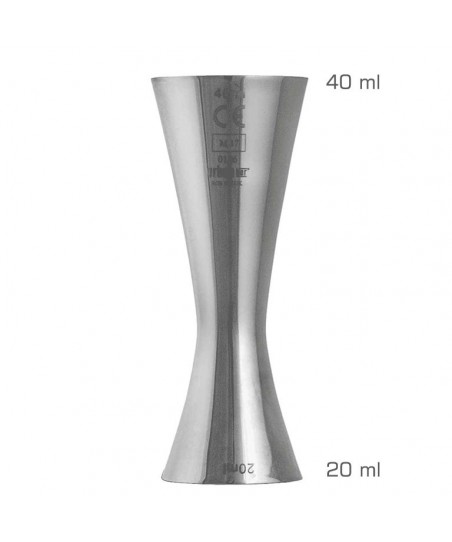 Medidor Cocteleria AERO 20 /40ml con MARCA de CONFORMIDAD [UrbanBAR] Jigger