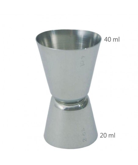 Jigger CLÁSICO 20 /40 ml - Medidor para Cócteles