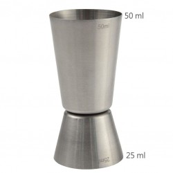 Jigger CLÁSICO 25 /50 ml - Medidor para Cócteles