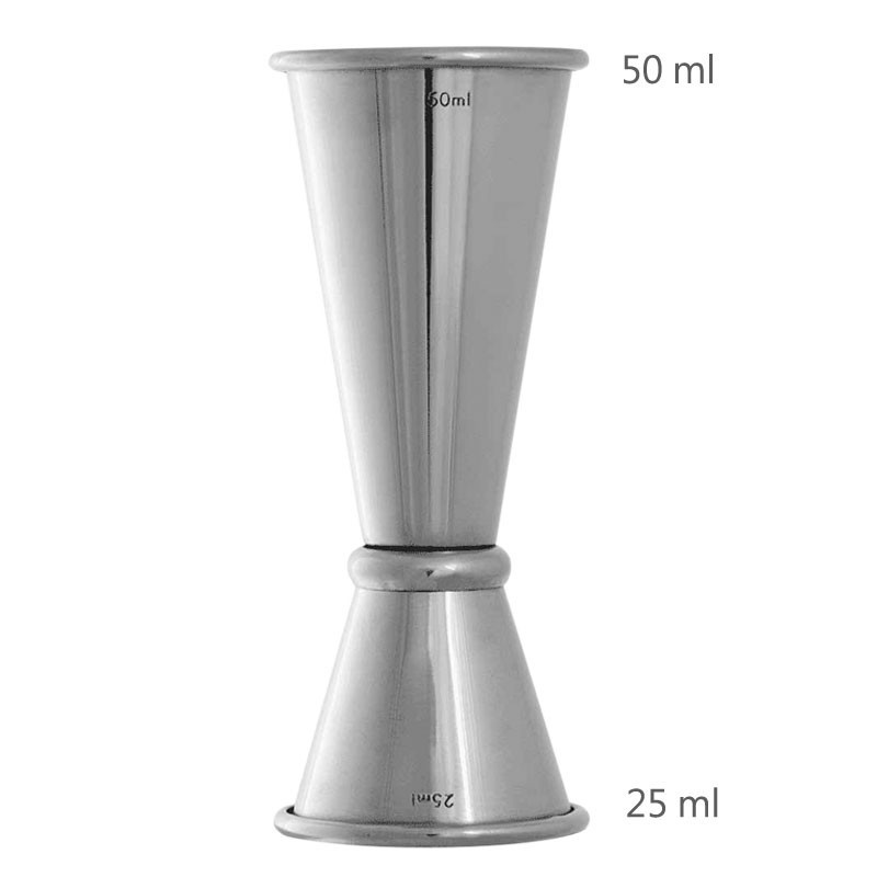 Jigger GINZA 25 /50 ml [UrbanBAR] Japanese Style Cocktail Measure