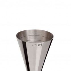 Jigger Mr SLIM 25 /50ml (REPLICA) [MEZCLAR] Gold Banded