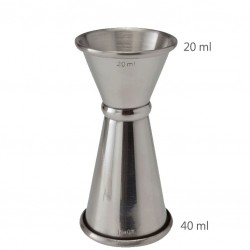 Jigger GINZA 20 /40 ml [MEZCLAR] Japanese Style Cocktail Measure