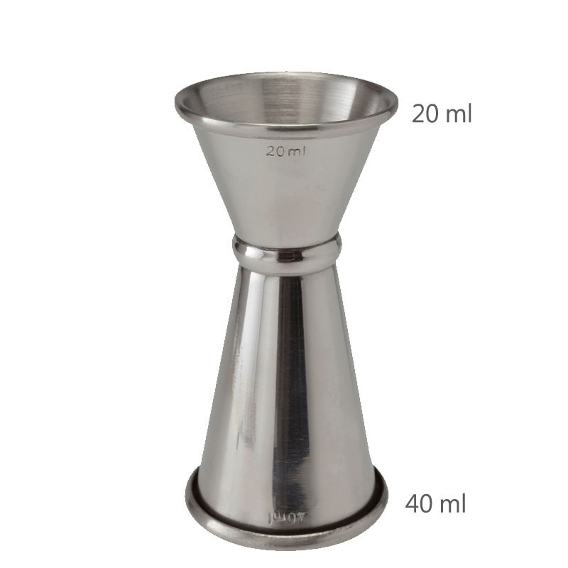 Jigger GINZA 20 /40 ml [MEZCLAR] Japanese Style Cocktail Measure