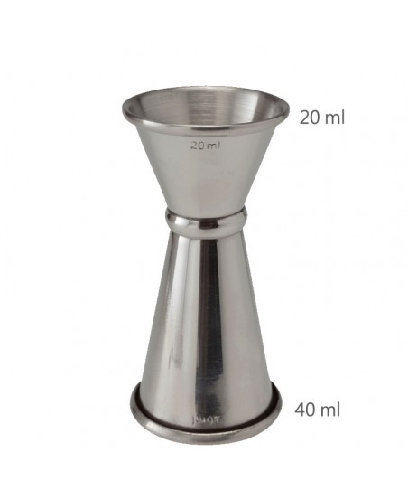 Jigger GINZA 20 /40 ml [MEZCLAR] Japanese Style Cocktail Measure