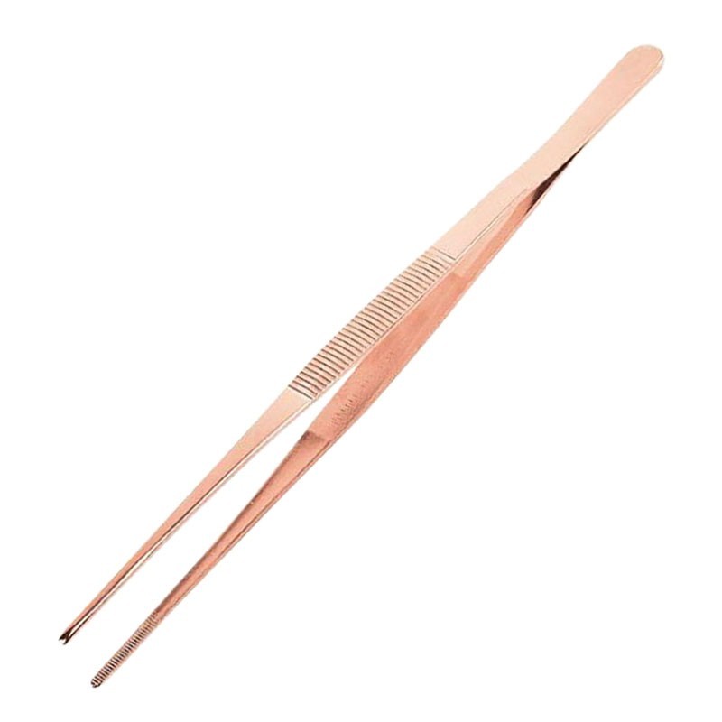 COPPER plated Tweezers [UrbanBAR] 25cm - for Cocktail Decoration