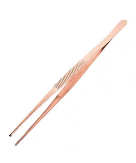 Pinzas color COBRE 25cm  [UrbanBAR] para Decoración de Cócteles y Emplatado