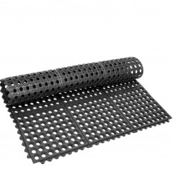 INTERCONNECTABLE Floor Mat 91,5 *91,5cm - Anti-Slip Rubber