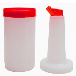 STORE'N POUR Bottle - Plastic Container (red) 0,95 L 3321r