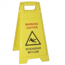 Warning Indicator Sign - WET FLOOR