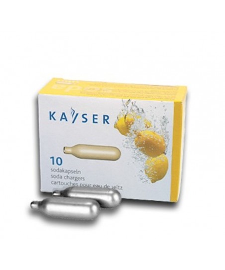 CO2 Chargers [KAYSER] for SODA Siphon