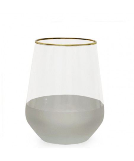 "Gold Rim" - Tumbler glass, 420ml