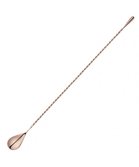 Cuchara de Bar TEARDROP 40cm COBRE [UrbanBAR] Bar Spoon
