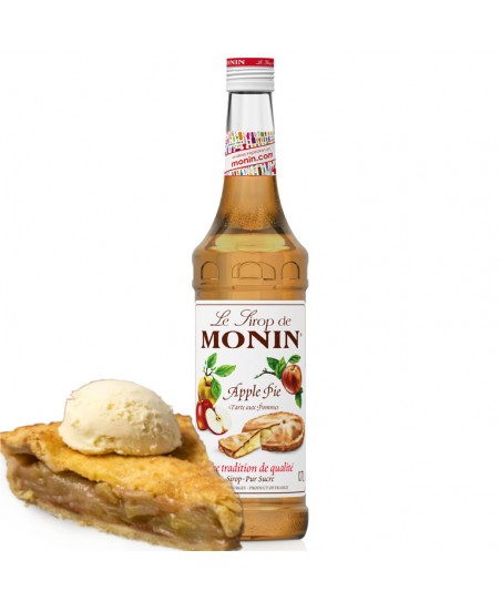 MONIN Apple Pie Syrup 700ml | Professional Apple Pie Syrup for Coffee & Cocktails