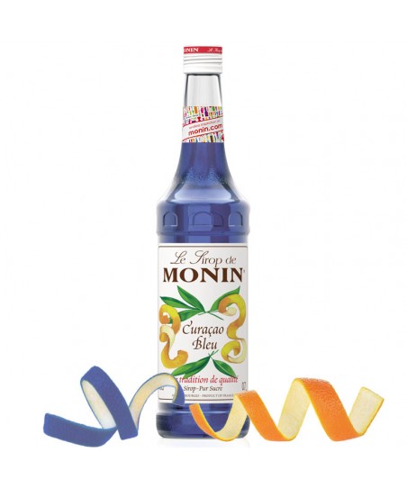 BLUE CURACAO Syrup, Monin