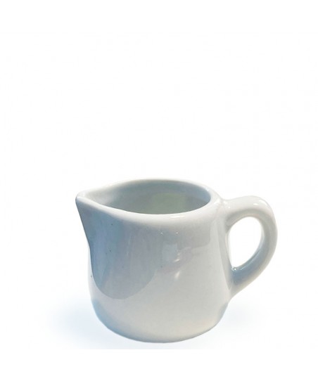 Jarra de Leche / Vertedor de Salsa [BARISTA LINE] Porcelana BLANCA, 30ml