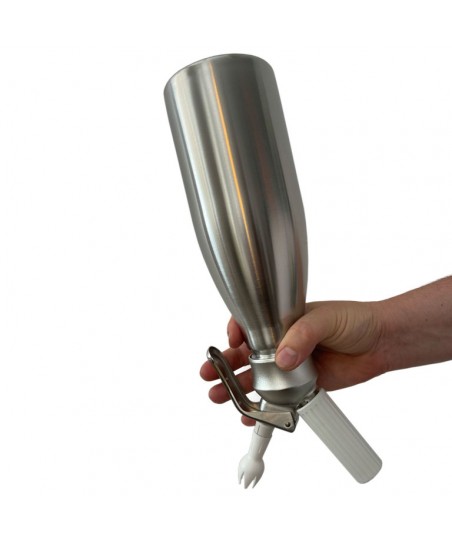 Sifón (ACERO INOXIDABLE) para CREMA BATIDA [KAYSER] 1L