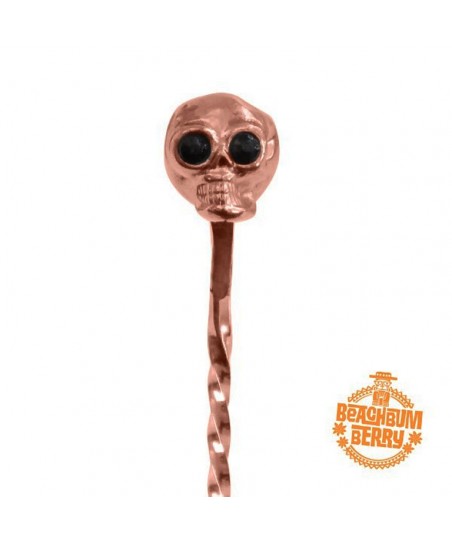 BarSpoon TIKI 33cm COPPER SKULL [Cocktail KINGDOM]