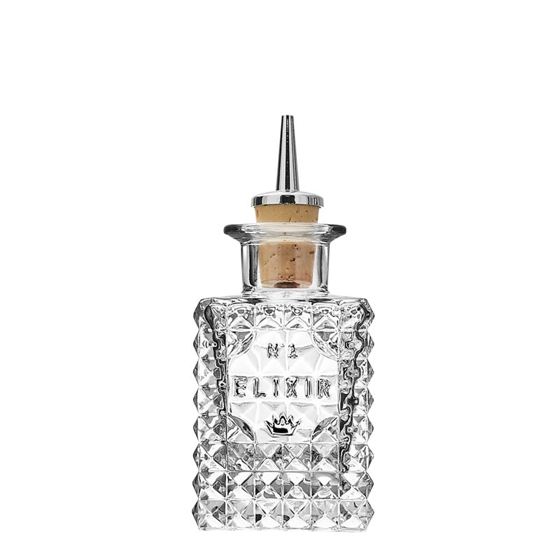ELIXIR Nr.1 Bitter Bottle [BORMIOLI] with Pourer 100ml
